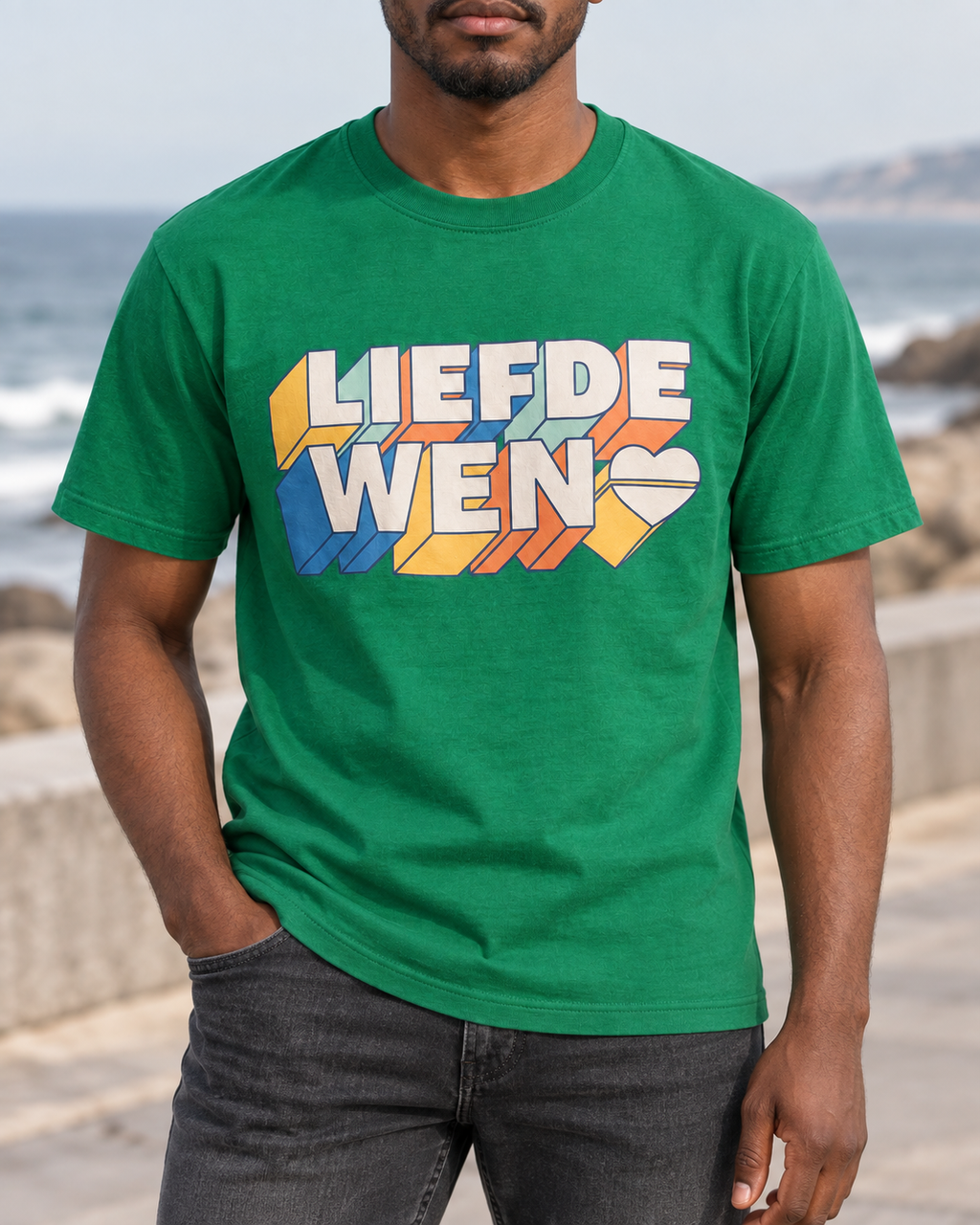 The Bold and The Blocky Tee
