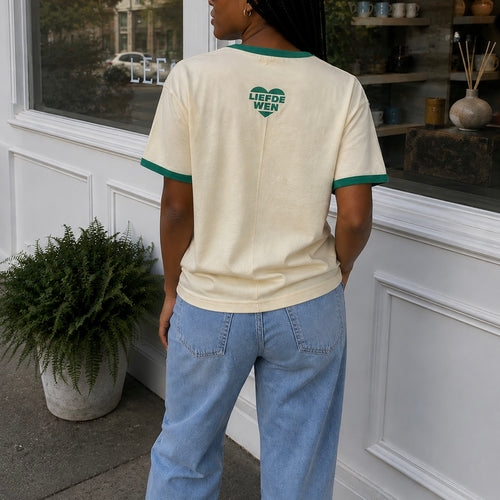 Hier om te dien - Vintage Tee