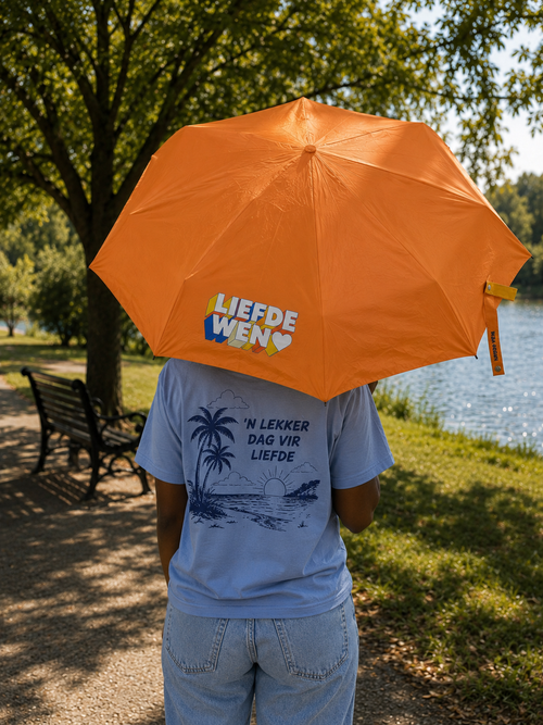 Liefde Wen Umbrellas - Orange